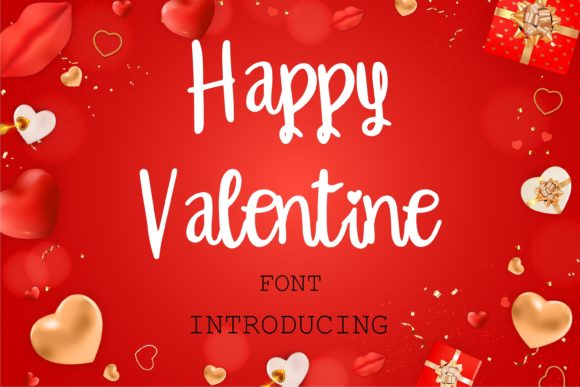 Happy Valentines Font: A Whimsical Script for Creative Projects